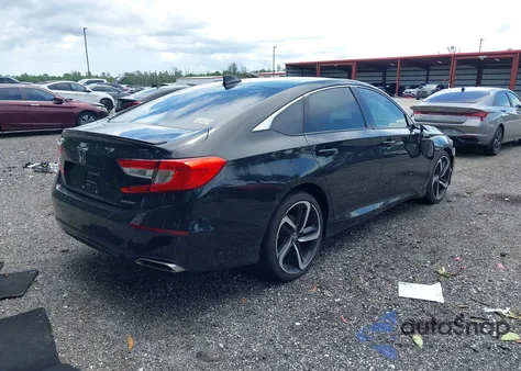 2018 Honda Accord Sport из США, поврежденный, VIN 1HGCV1F3XJA172345